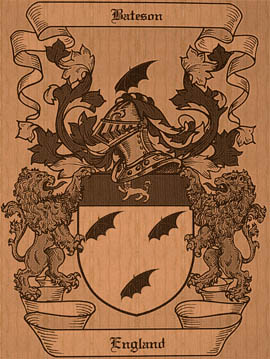 Family Crest Engraving