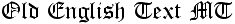 Old English Text MT