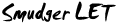 Sample of Smudger LET Font